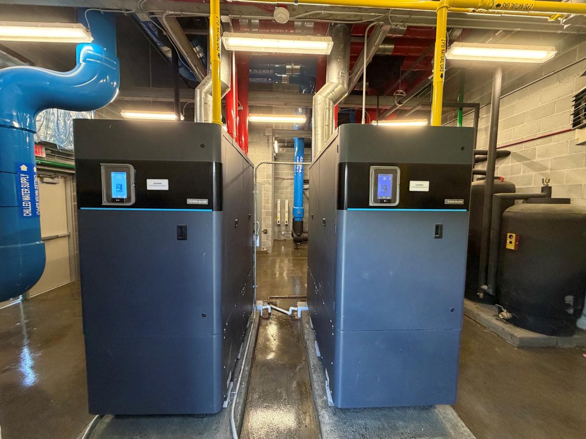 Weil-McLain condensing boilers commissioned at a Perquimans County, NC school